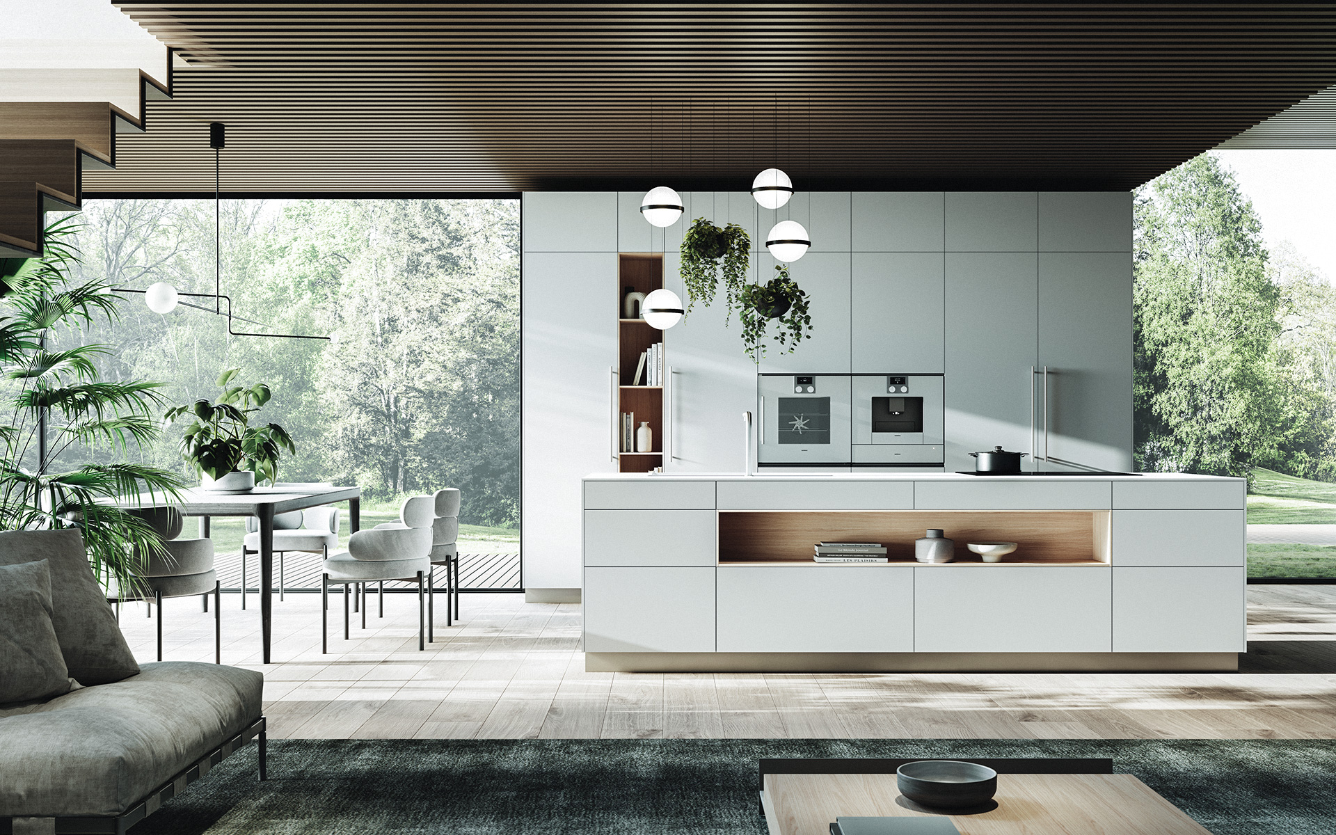 European Kitchen Cabinets
